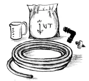 המחשה - ציוד השקיה ודישון